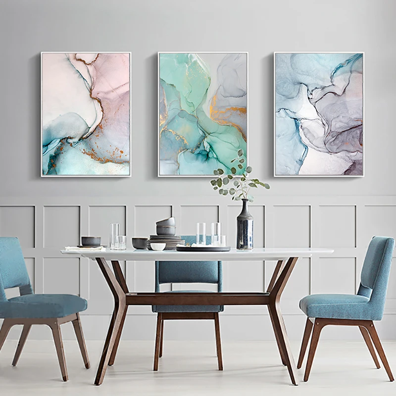 Geometric-Agate-Marble-Abstract-Canvas-Painting-Nordic-Posters-and-Prints-Wall-Art-Pictures-for-Living-room