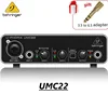 BEHRINGER UMC22/ UM2/UMC202HD Microphone Amplifier Live Recording Sound Card Audio Interface ► Photo 1/6