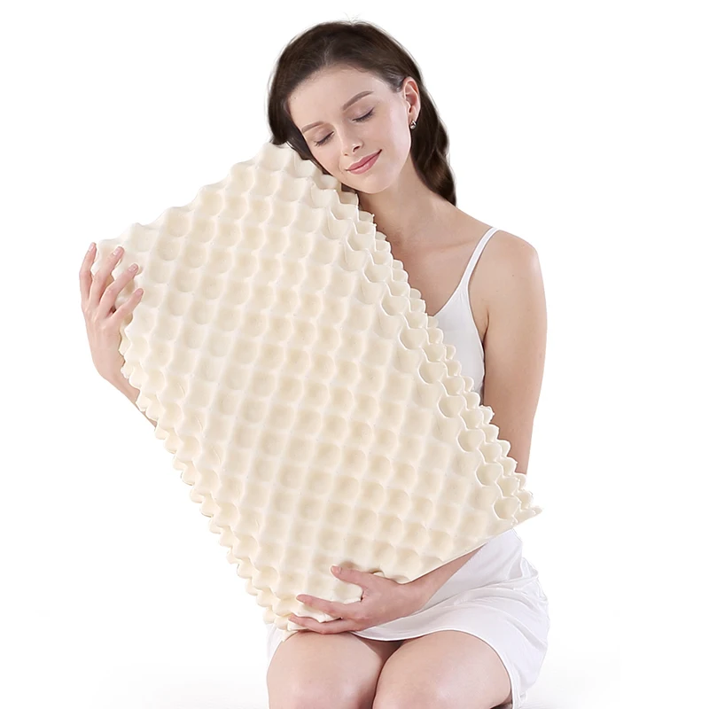 Najtaniej NOYOKE poduszka ortopedyczna masaż poduszka lateksowa do spania szyi ulga w bólu poduszka szyjki macicy miękkie poduszki do bocznych podkładów