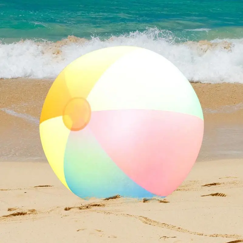 80 см Большой цвет воды надувной шар открытый воды пляж игрушка надувной мяч бассейн газон игра мяч