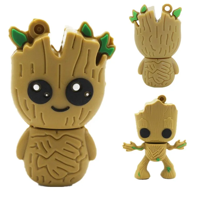 

Creative Super Hero Tree Man Usb Flash Drive Usb2.0 High Speed Flash Memory Card Pendrive 128G 256GB 512GB Pen Drive Thumbdrives