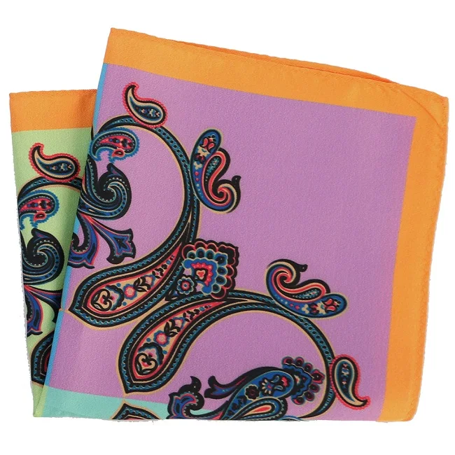 DPH027 Pocket Square Портной Смит 30x30 см Карманный квадратный Пейсли Карманный квадратный модный мужской платок цветочный полосатый платок Карманный мужской - Цвет: DPH027 Pocket Square