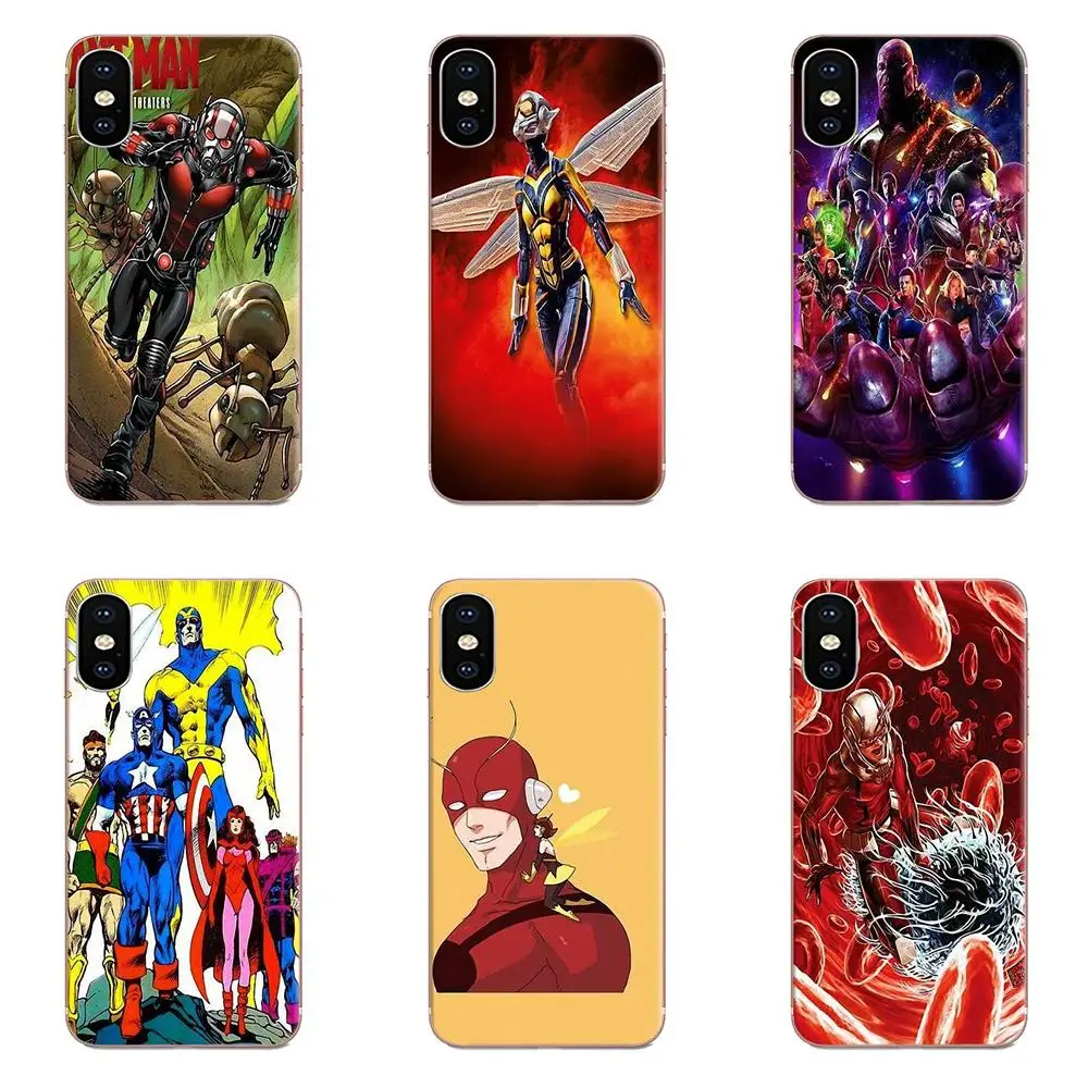Мягкие чехлы для Sony Xperia Z Z1 Z2 Z3 Z4 Z5 compact Mini M2 M4 M5 T3 E3 E5 XA XA1 XZ Premium Ant-man и The Wasp | Мобильные