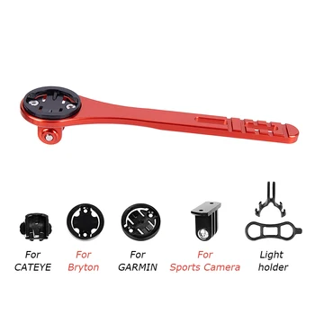 

Bike Handlebar Computer Mount Holder for Garmin/Cateye/Bryton Bicycle Computer Sports Camera Mount Flashlight Holder Bracket