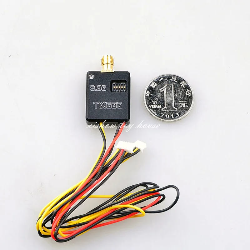 RC 5 8G 32ch 600mw супер мини передатчик TX с грибной антенной телеметрией для DJI Phantom 2 + 1