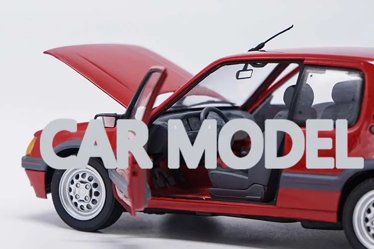 1:18 Масштаб сплава игрушечные транспортные средства biaozhi NOREV 205 GTI 1991 автомобиль модель детских игрушечных автомобилей оригинальные аутентичные Детские игрушки