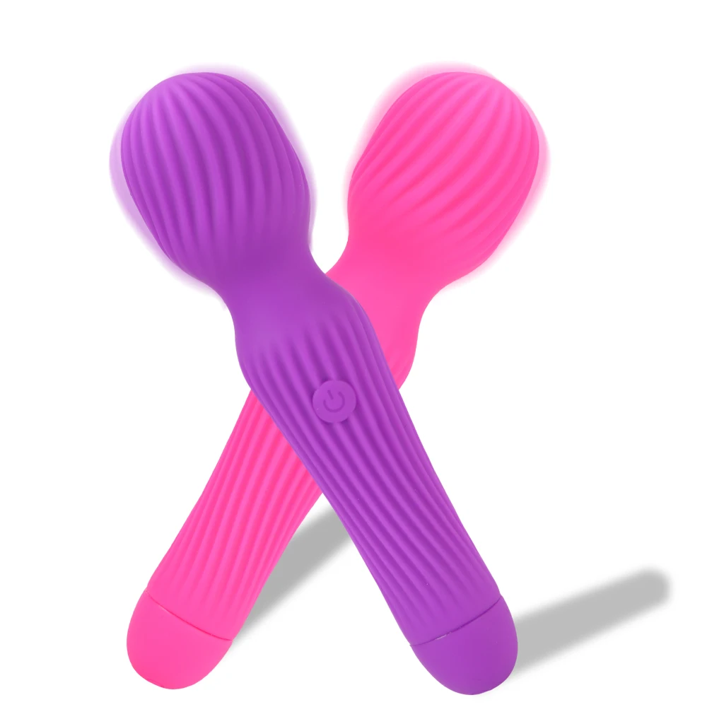 Velocità 10 stimolazione clitoridea giocattoli sessuali f donne massaggiatore filo AV Stick G Spot vibrazione bacchetta magica vibratore_voghion.com