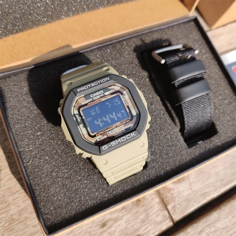 Часы Casio g shock мужские роскошные спортивные цифровые камуфляжные кварцевые