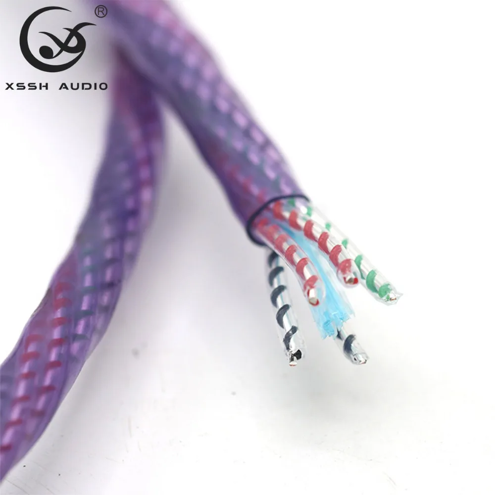 XSSH аудио Hi-End Nordost FREY2 5 жилами в 16AWG 20A нам IEC(Национальная ассоциация владельцев электротехнических AC Мощность шнур питания кабель провод для Hi-Fi DVD усилитель CD-плеер