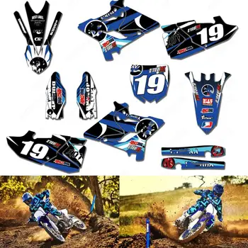 

Free Customized TEAM GRAPHICS BACKGROUNDS DECALS STICKERS kits FOR YAMAHA YZ125 YZ250 125YZ YZ 250 2015 2016 2017 2018 2019 2020