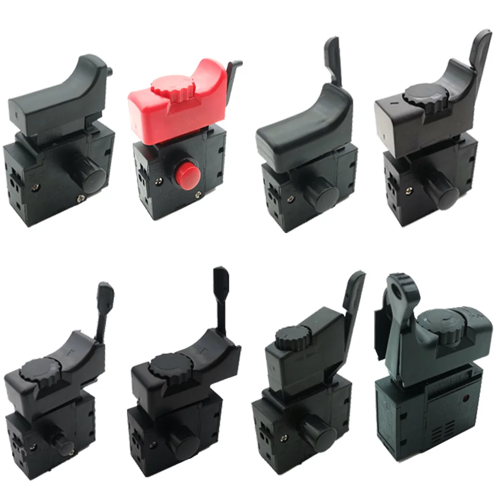 Miniature Power Tool Switch Speed Control Trigger Button for Angle Grinder Electric Hammer Impact Drill Equipment Accessories |