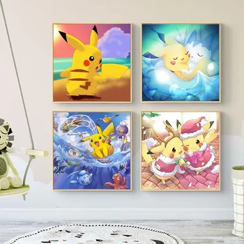 

Christmas Elf Diamond Painting Pocket Game Diamond Embroidery Anime Cross Stitch Mosaic Design Crafts Home Decor Kid's Gift A46