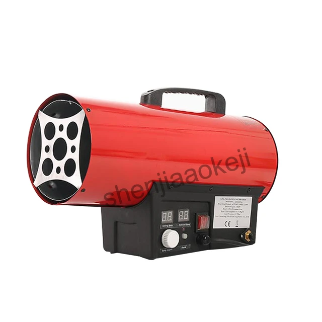 1pc Warm air blower 15KW industrial Electricity heater fan heater LXG10  hand-held portable heating plant construction 10KW 220V - AliExpress