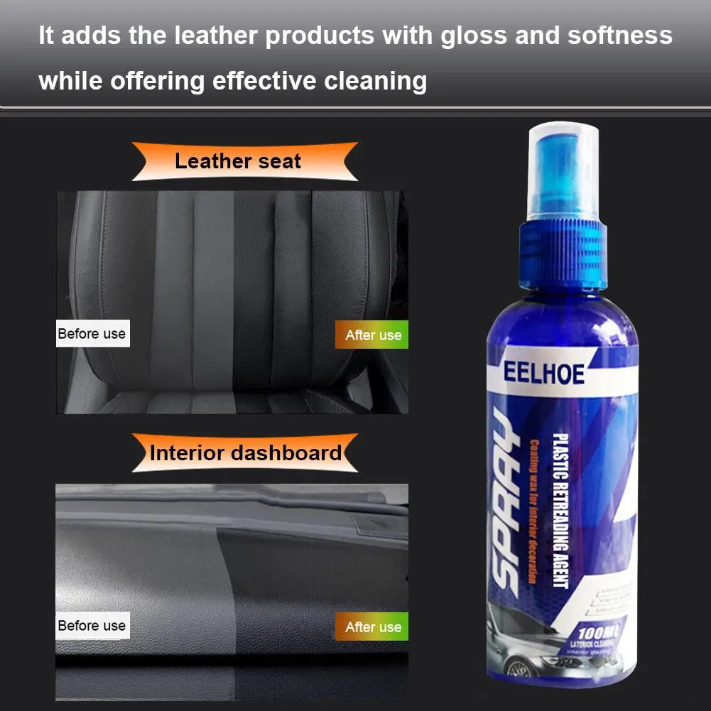 Car Interior Cleaner Nano Ceramic Wax Dashboard Cleaner Multi-Purpose Car  Interior Protection Car Leather Seat Retreading Agent - AliExpress