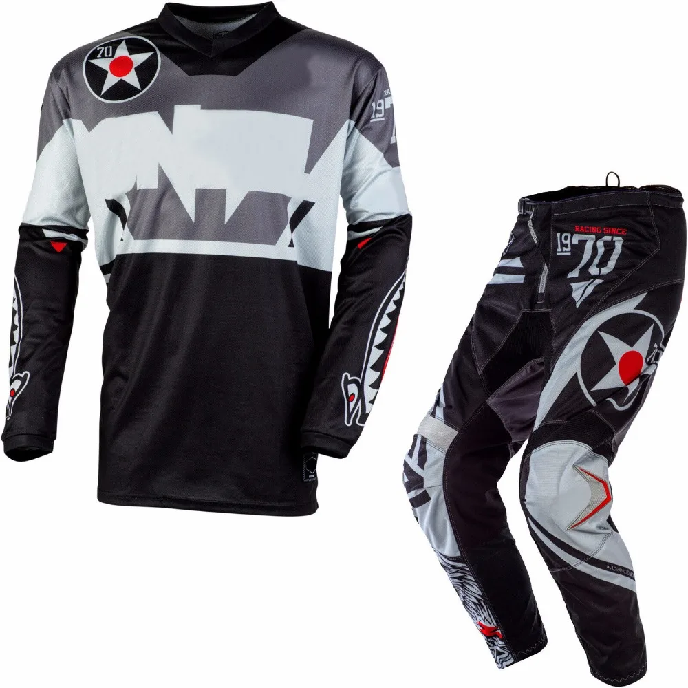 MX/ATV/DH гоночный элемент Warhawk красный/синий Кроссовый велосипед MX Dirt gear Jersey БРЮКИ КОМБИНИРОВАННЫЙ КОМПЛЕКТ