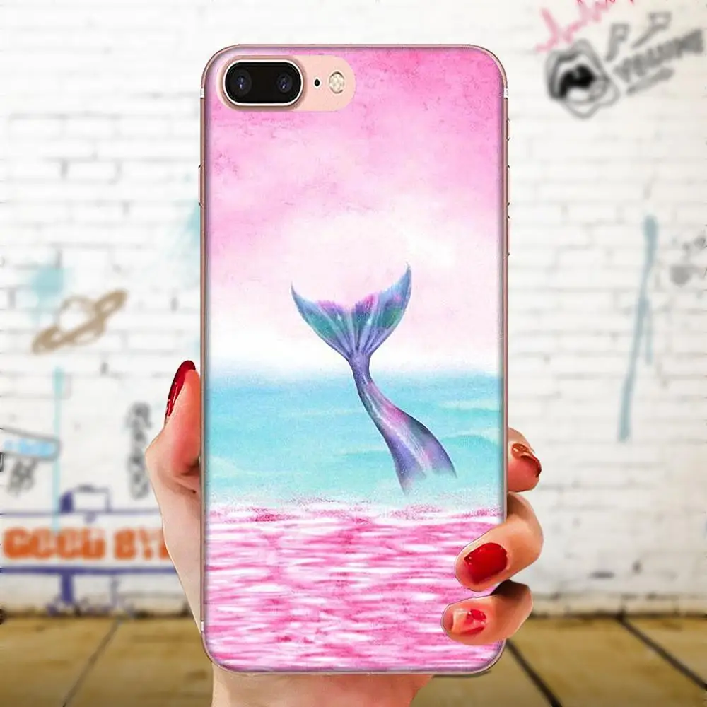 as picture Ариэль маленькая Русалка De для Apple iPhone 4 4s 5 5C 5S SE 6 6S 7 8 11 Plus Pro X XS Max XR мягкий чехол Coque Cover - Цвет: as picture