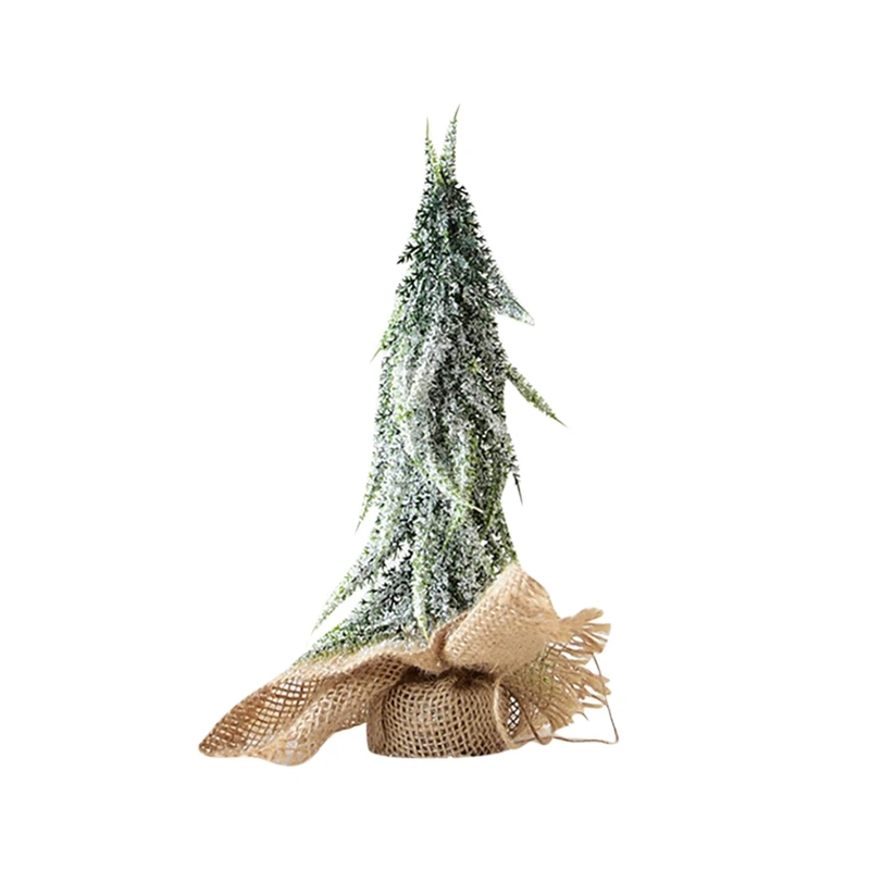 Искусственный орнамент Kerstboom для дома и офиса, стекающиеся Рождественские елки, праздничные вечерние украшения для рабочего стола - Цвет: A2