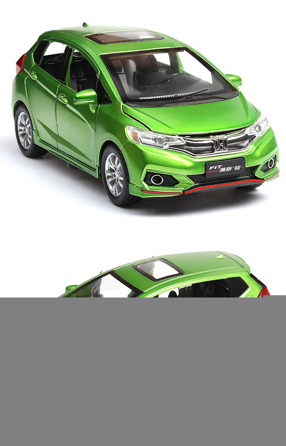 1:32 Honda Fit Автомобильная музыкальная с подсветкой машина литые игрушечные машинки горячее колесо модель автомобиля металлический корпус двери может открыть игрушку