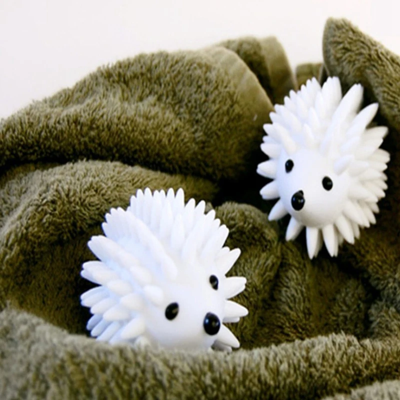 

Hedgehog Reusable Drying Ball Hedgehog Skirt Laundry Ball Soft Laundry Dryer Washing Machine Drying Fabric Softener Alternative