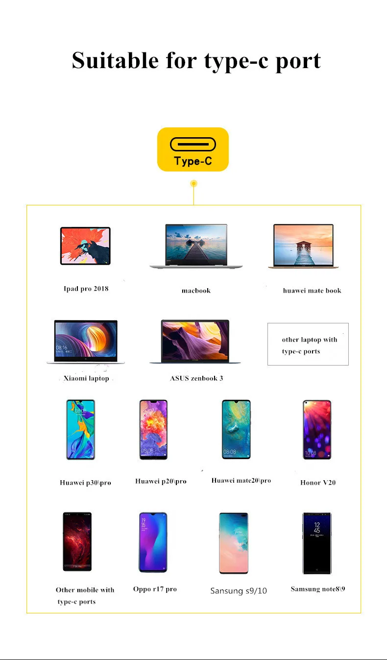 USB адаптер type C USB-C концентратор устройство для чтения карт SD TF PD type-C док-станция для macbook samsung huawei ПК ноутбука