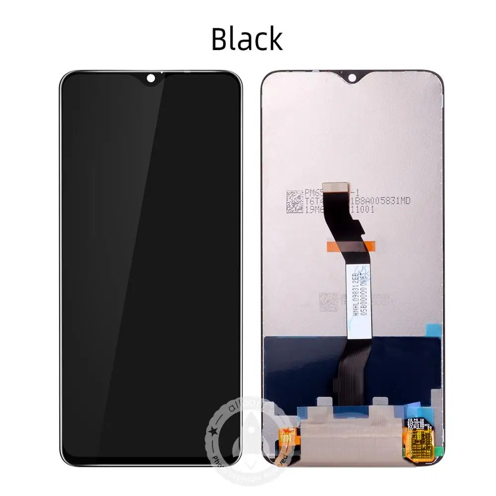 Для Xiaomi Redmi note 8 note8 ЖК-дисплей кодирующий преобразователь сенсорного экрана в сборе запасные части для Redmi note 8 pro lcd - Цвет: Note 8 Pro No Frame