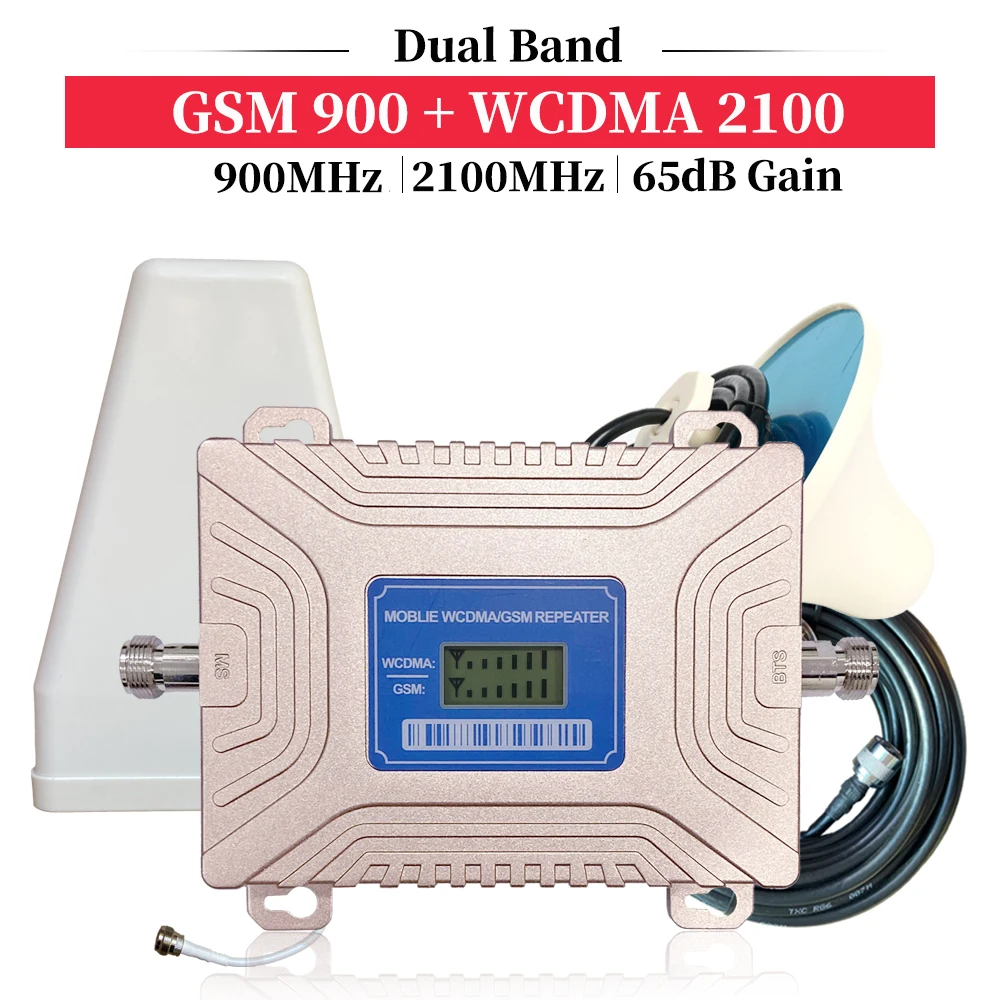 Новое поступление российский усилитель сотовой связи 2G GSM 900 3G 2100 Стандартный WCDMA