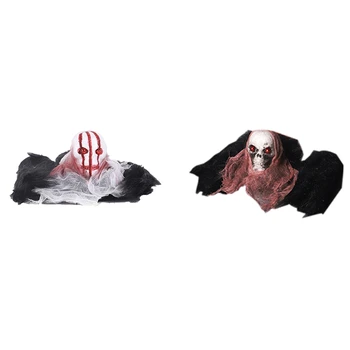 

Halloween Scary Skeleton Spider Props Scarf Foam Props, Suitable for Indoor and Outdoor Courtyard Halloween Party