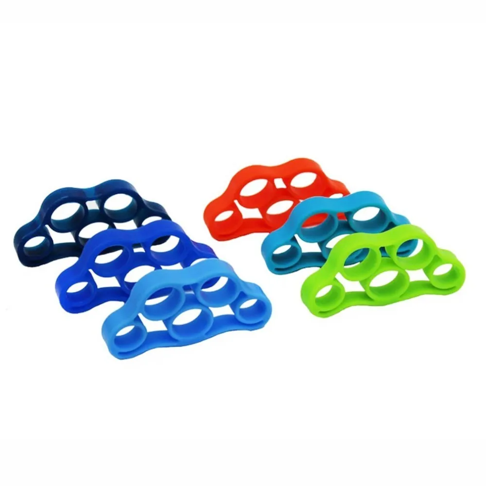 

Finger Trainer Hand Finger Strength Exerciser Massage Grip Resistance Band silicone rubber material Drop shipping