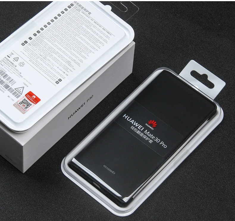 Кожаный чехол-книжка для huawei mate 30 pro, Официальный чехол для huawei mate 30 mate 30 pro с отделениями для карт, Модный чехол