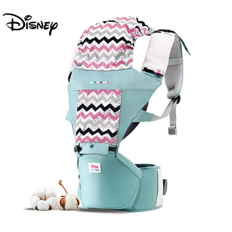 

Disney Baby Carrier Waist Belt for Mom Dad Breathable Multi Function Front Facing Infant Sling Backpack Nursing Cover Baby Care