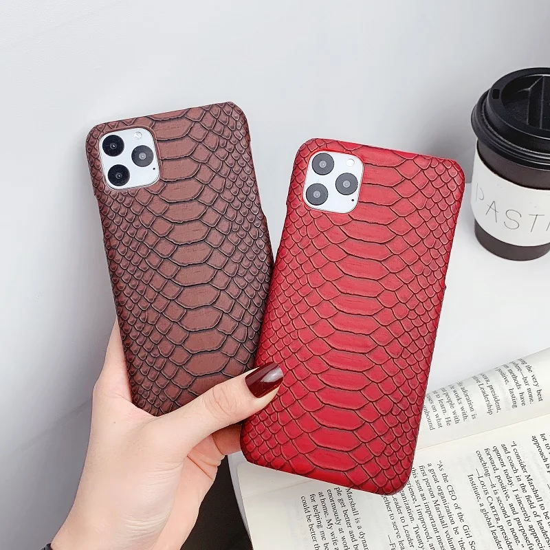 Retro snake Phone Case For iPhone11 11pro max 7 8 Plus X XS Max XR gg case Snake Skin Cases For iPhone6 6S 7 8 Plus Accessories