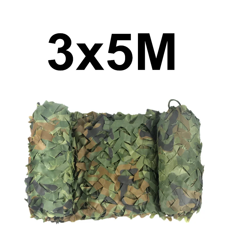 Woodland 3x5M LOOGU белый джунгли усиленная беседка камуфляжная сеть военный садовый тент скрытый сетчатый Камуфляжный сетчатый забор крышка 2x6 2x7 3x5 2x5 4x3 навес беседка Fete - Цвет: Woodland 3x5M