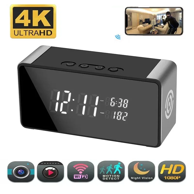 Hd Wifi Clock Camera Manual