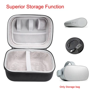 

Waterproof Nylon Shockproof Portable Case Durable Carry Accessories Travel Storage Cover Black VR Glasses Bag For Oculus Go