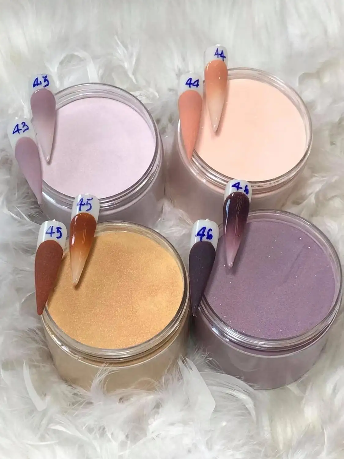 1 oz/28G Collection Dreams Start nail powder acrylic set +Collection dip powder 20 Colors Acrylic Powder Dark Glitter STAR"