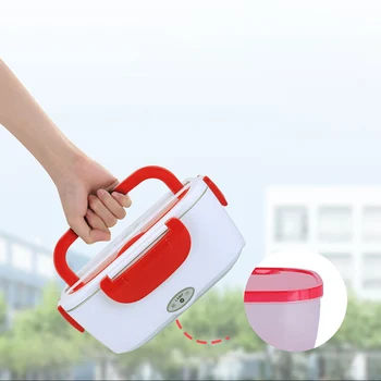 

Portable Electric Heated Lunch Box Auto Car Food Rice Container Warmer Bento Boxes Large Capacity Kitchen Food Container