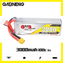  1-3PCS GNB HV 6S 22.2V 3000mAh Lipo Battery MAX 100C For FPV Drone RC Helicopter Car Boat UAV RC Parts With XT60/XT90/T Plug 