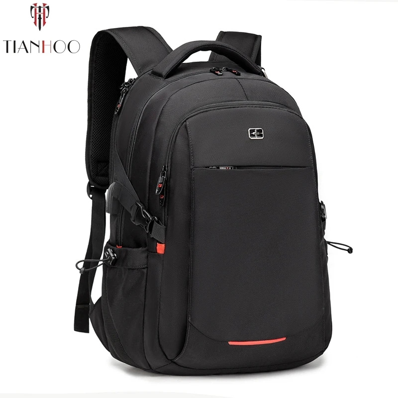 

TIANHOO High Quality Backpacks Men's Business Multifunctional USB Computer Backpack bag