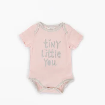 

Baby Short Sleeve Print Romper 2020 Summer