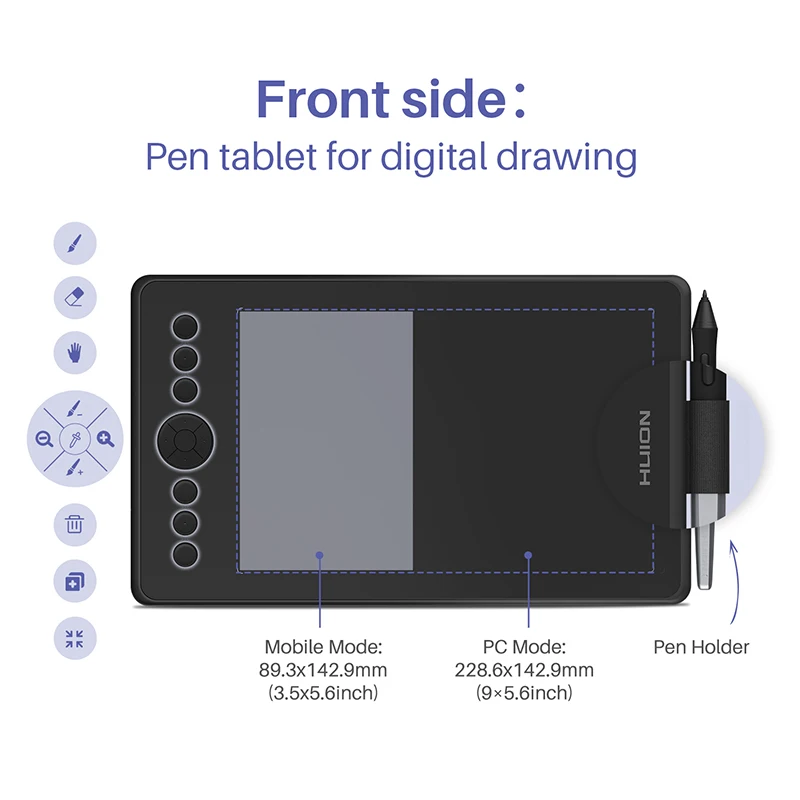 escrita placa de desenho tablet com bateria-livre