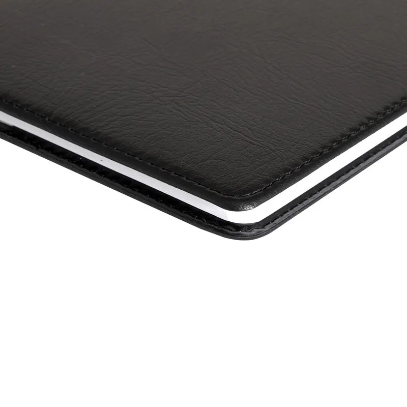 48K Deli advanced business leather notebook business meeting diary office stationery thickened notebook 48K Deli advanced business leather notebook business meeting diary office stationery thickened notebook