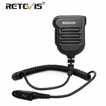 

New Upgraded H103ML IP55 Speaker Microphone with 3.5mm Earphone Jack for Ailunce HD1/RT82/RT87/RT29/RT83/RT648/RT48/RT647 J9131K