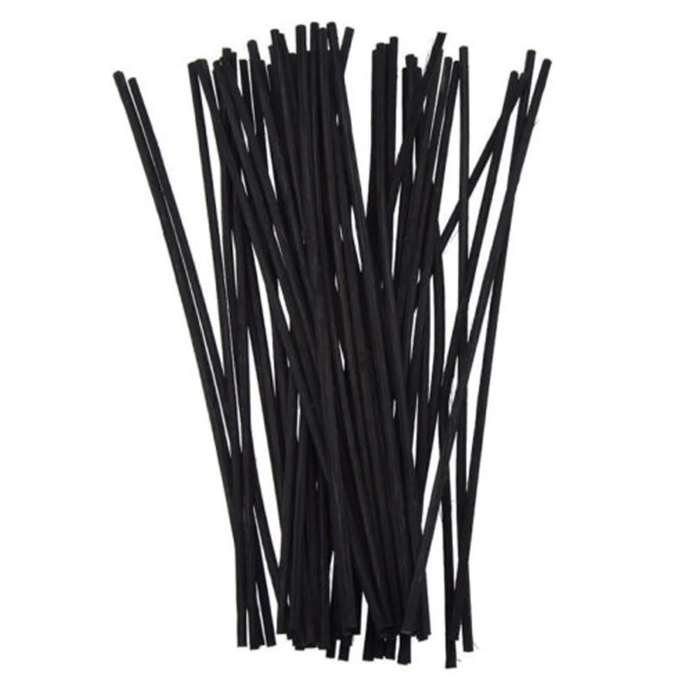 50 шт Черный ротанговый тростник сменный ароматический масляный диффузор домашний Декор набор