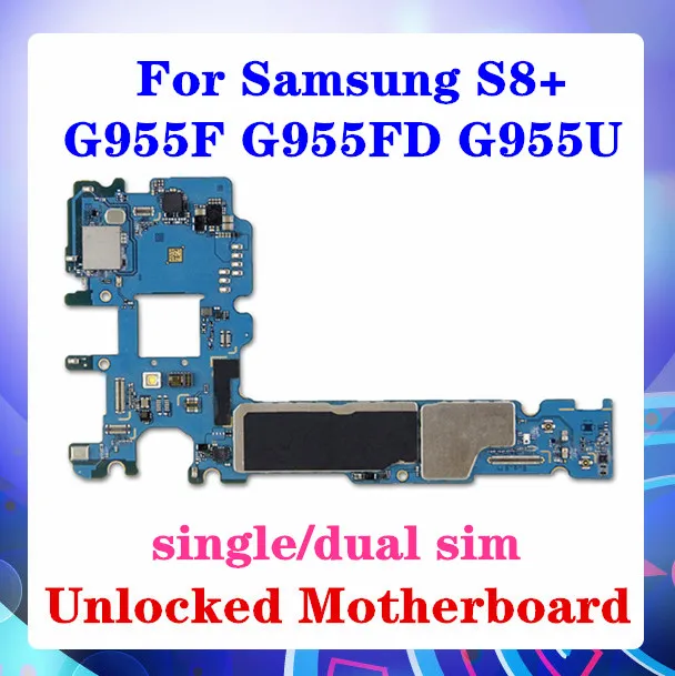 Для Samsung Galaxy S8 Plus G955F материнская плата Android установлен Ed G955FD G955U мобильный 4G