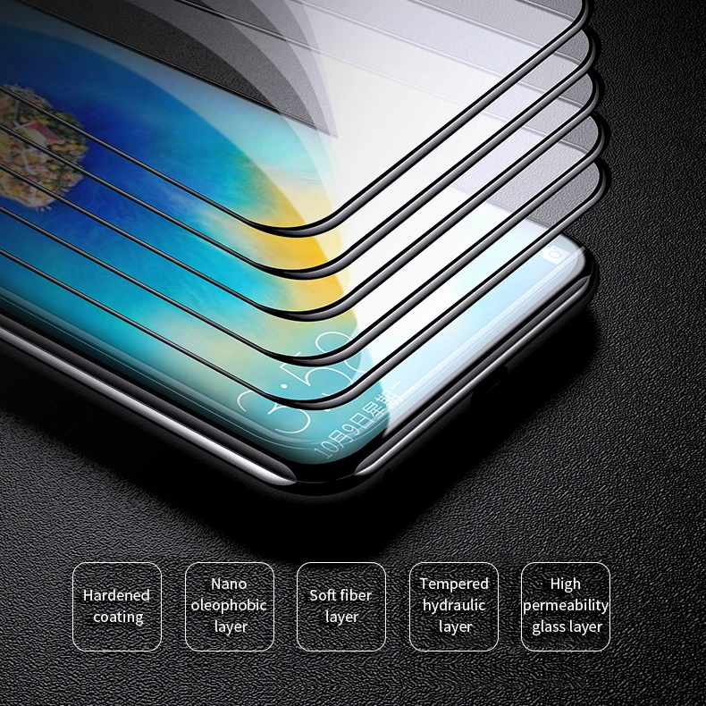 9H полное покрытие закаленное стекло для huawei P Smart защитное стекло пленка для huawei Nova 5T 3 3i Honor 10i 20i 9X20 Pro 8X 8C