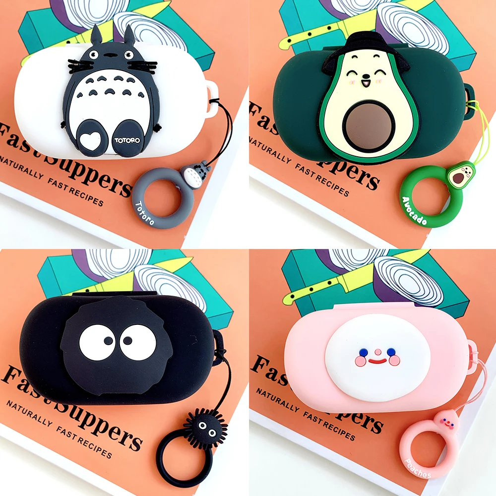 

Cute Cartoon Silicone Cover for Bose QuietComfort Earbuds Case Noise Canceling Earbuds Shockproof Case Bluetooth Earphone Case