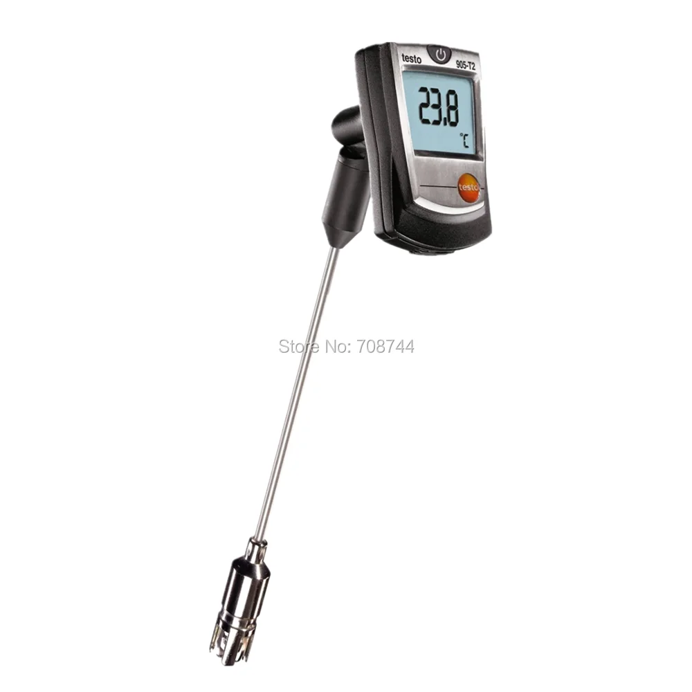 Testo 905-T2 контактный термометр с перекрестным зондом измерения температуры 0560 9056