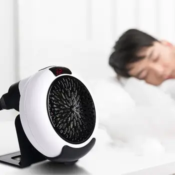 

Mini Heater 1000w Power 360 Degree Rotatable Plug Can Instantly Heat the Miniature Wall Heater