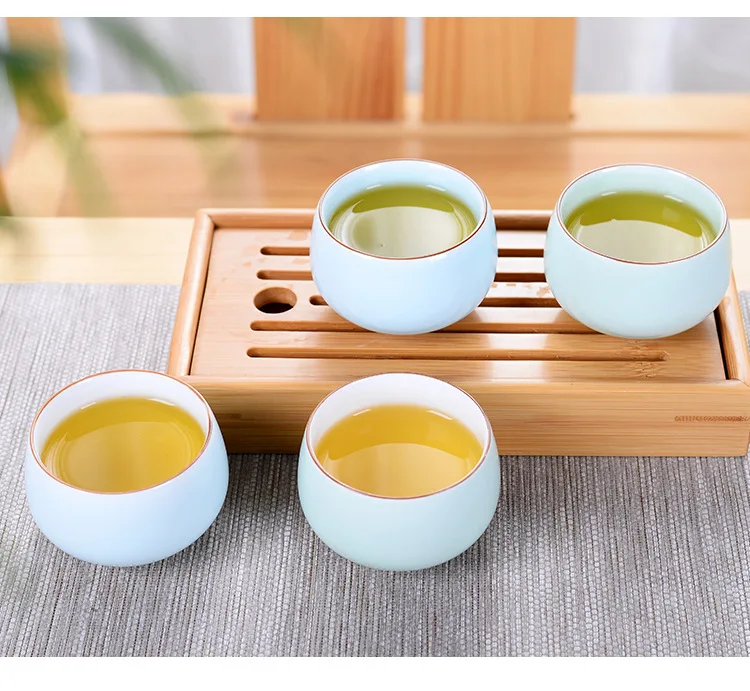 Напрямую от производителя,, чайная чашка Celadon, кунг-фу, карп мастер, удача, чашка для медитации, творческие практичные маленькие подарки