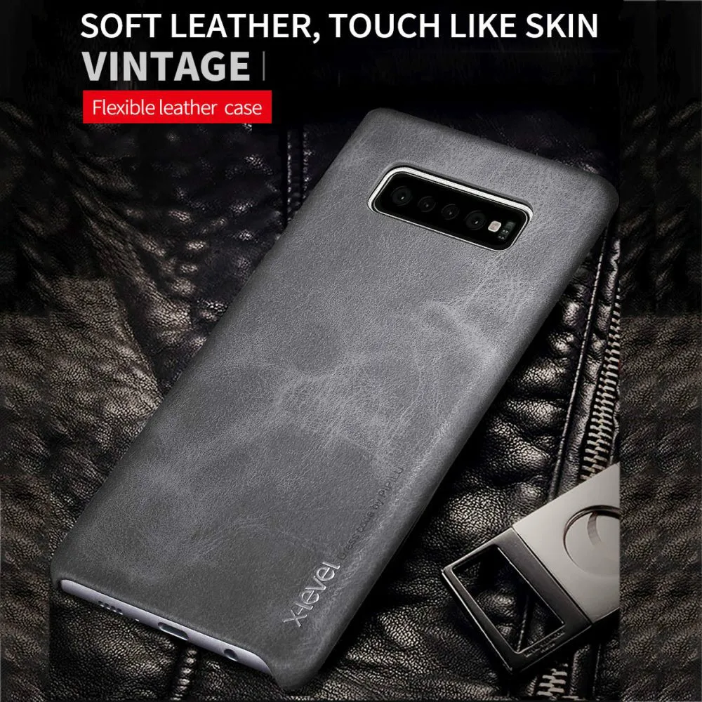 Чехол-накладка LAPOPNUT для Samsung Galaxy J4 J6 PLUS 2018 J5 2017 2016 J3 A9 A8 A5 A3 ретро из натуральной